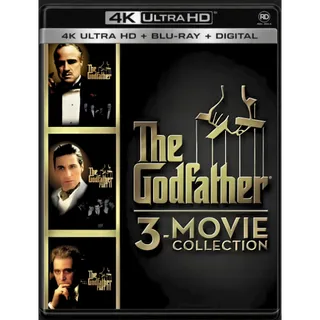 The Godfather Trilogy [4K UHD] Fandango Vudu (No iTunes)