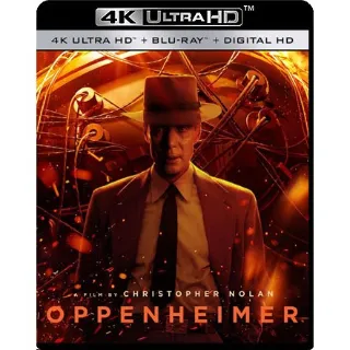 Oppenheimer [4K UHD] MoviesAnywhere