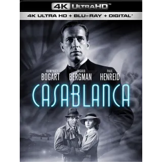 Casablanca (1942) [4K UHD] MoviesAnywhere