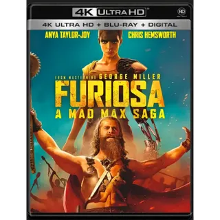 Furiosa: A Mad Max Saga [4K UHD] Movies Anywhere