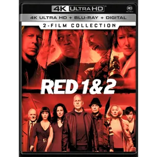 RED / RED 2 (Double Feature) [4K UHD] Fandango