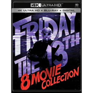 **PROMO - READ** Friday The 13th 8-Movie Collection [4K / HD] Fandango (4K, HD, Uncut)