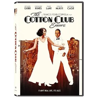 Cotton Club Encore Extended Cut (1984) [4K UHD] Fandango / Vudu
