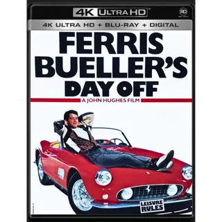 Ferris Bueller's Day Off [4KUHD] Fandango 