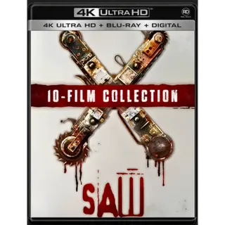 Saw 10-Film Collection **Early 4K Release** [4K] Movies Anywhere