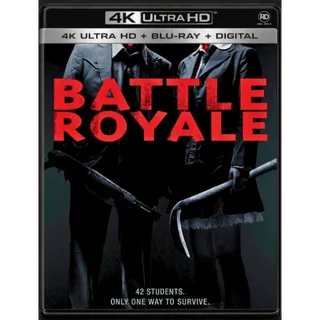 Battle Royale [4K UHD] FANDANGO (MovieRedeem.com)