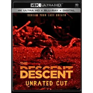 The Descent (Unrated) [4K UHD] MoviesAnywhere