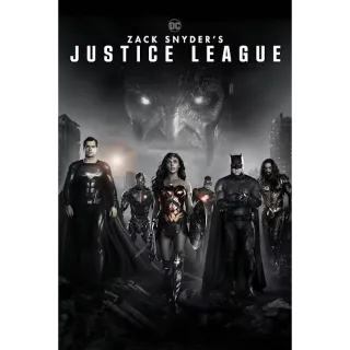 Zack Snyder's Justice League [4K UHD] Movies Anywhere