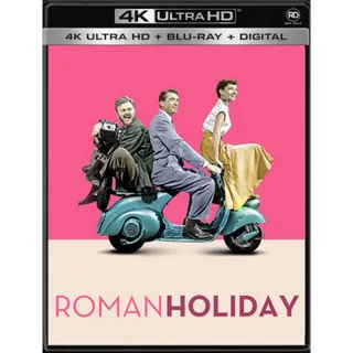 Roman Holiday [4K UHD] VUDU ONLY (ParamountDigitalCopy.com)