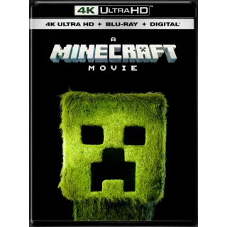 A Minecraft Movie [4K UHD] MOVIESANYWHERE