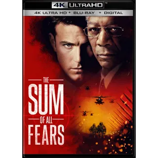 The Sum of All Fears [4K UHD] Fandango