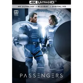 Passengers (2016) [4K UHD] MoviesAnywhere