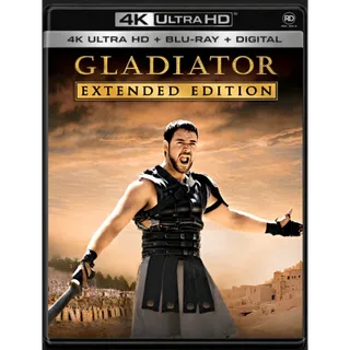Gladiator (Extended Edition) [4K UHD] Fandango Auto Delivery