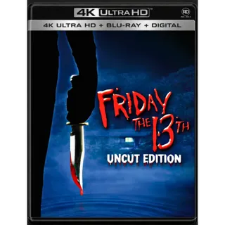 Friday the 13th (Uncut) [4K] Vudu (No iTunes)