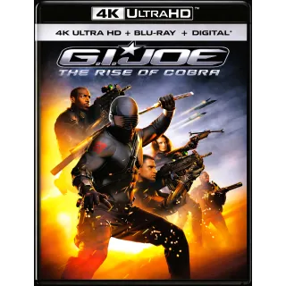 G.I. Joe: The Rise of Cobra [4K UHD] Fandango