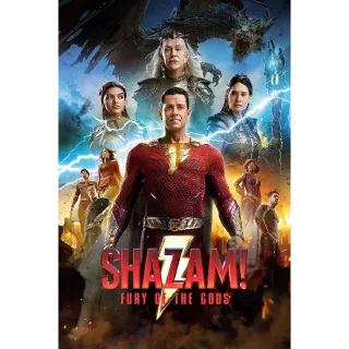 Shazam! Fury of the Gods [4K UHD] Movies Anywhere