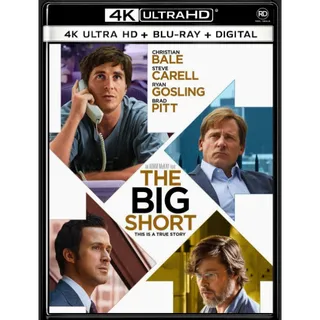 The Big Short [4K UHD] Fandango Vudu