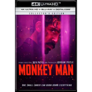Monkey Man (2024) [4K UHD] MoviesAnywhere