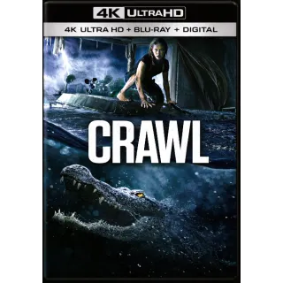 Crawl 2019 [4K UHD] Fandango Digital UV Code