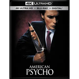 American Psycho [4K UHD] Fandango