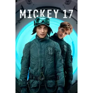 Mickey 17 2025 4K UHD Movies Anywehere