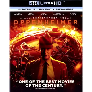 Oppenheimer [4K UHD] MoviesAnywhere
