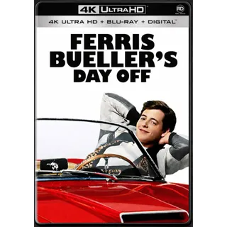 Ferris Bueller's Day Off [4K UHD] Fandango