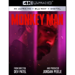 Monkey Man (2024) [4K UHD] MoviesAnywhere