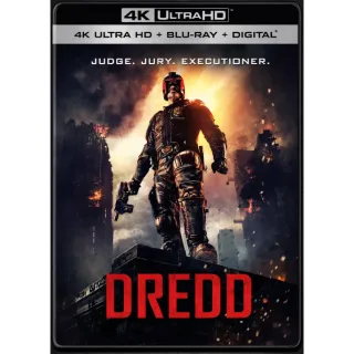 Dredd [4K UHD] Fandango / Vudu