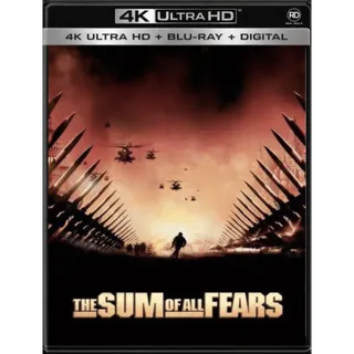 The Sum of All Fears [4K UHD] Fandango