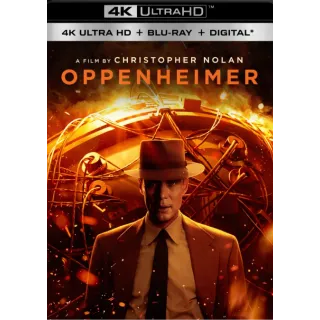 Oppenheimer 2023 [4K UHD] MoviesAnywhere