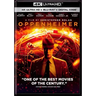 Oppenheimer 2023 [4K UHD] MoviesAnywhere
