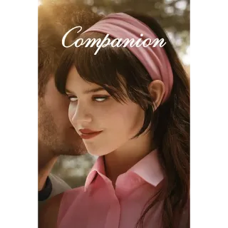Companion 2025 [NEW RELEASE]  4K UHD Movies Anywhere