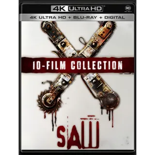 Saw 10-Film Collection **Early 4K Release** [4K] Movies Anywhere