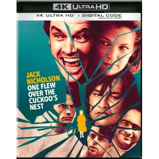 One Flew Over the Cukoo's Nest [4K UHD] MoviesAnywhere