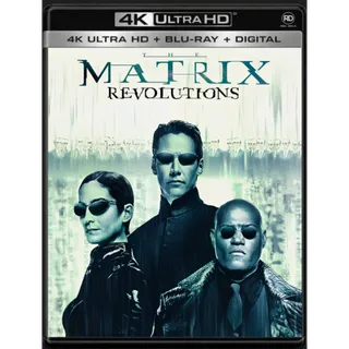 The Matrix Revolutions [4K UHD] Movies Anywhere