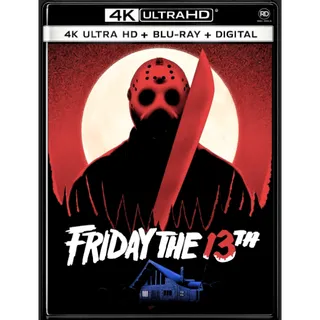 Friday the 13th (Theatrical) [4K UHD] Fandango ONLY (ParamountDigitalCopy.com)