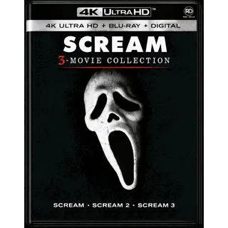 Scream Trilogy [4K UHD] Fandango Vudu
