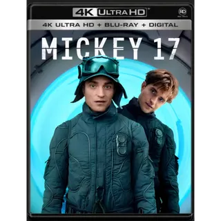 Mickey 17 [4K UHD] Movies Anywehere
