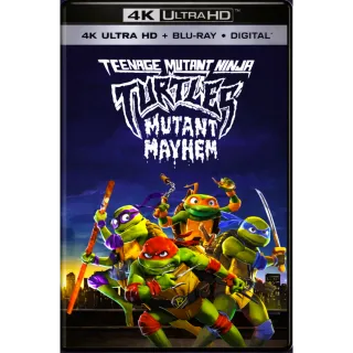 Teenage Mutant Ninja Turtles: Mutant Mayhem [4K UHD] Fandango