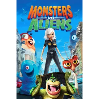 Monsters vs Aliens (HD Movies Anywhere)
