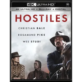 Hostiles [4K UHD] Fandango Vudu