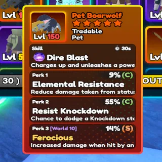 World Zero | Pet Bearwolf