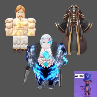 Shiny Stark | Lich King | Escanor (Package) +free shiny dio