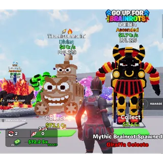 FORTNITE GO UP FOR BRAINROT BUNDLE