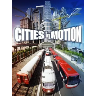 Cities in Motion + Tokyo, US and German Cities (Basegame + 3 DLC)