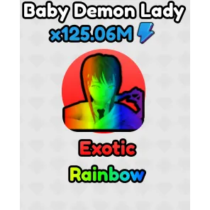 RAINBOW DEMON LADY