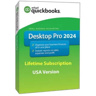 Intuit QuickBooks Desktop Pro 2024, lifetime Activation