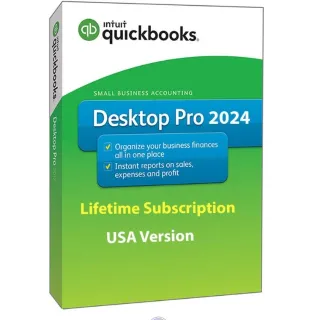 QuickBooks Desktop Pro 2024 Lifetime Access