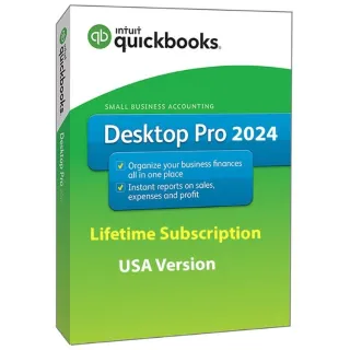 Intuit QuickBooks Desktop Pro 2024 Lifetime Activation